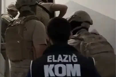 Elazığ merkezli "Barbaroslar" operasyonu: 29 gözaltı!