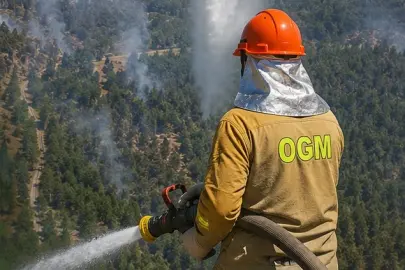 Orhaneli’deki orman yangını kontrol altına alındı