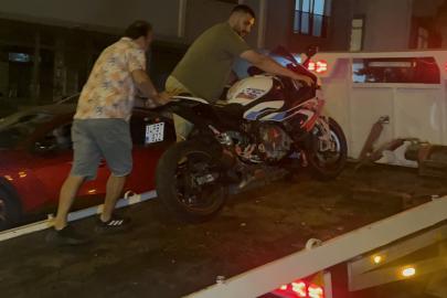 Çorlu'da akrobatik hareketler yapan motosikletliye ağır ceza