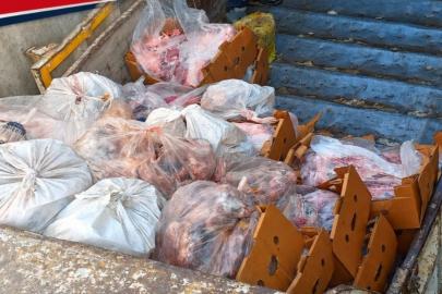 Sakarya'da 5 buçuk ton etiketsiz et ele geçirildi