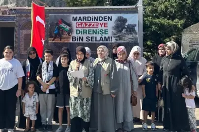 Gazze’deki eğitim mücadelesi Mardin’de gündeme taşındı: "Gazze’nin Çocukları Yalnız Değildir"
