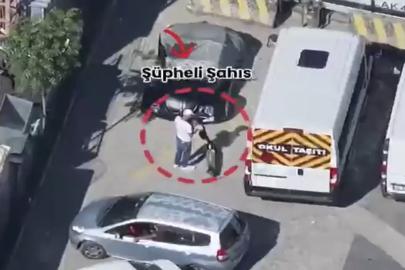 Sancaktepe'de film gibi kovalama: Skuterle kaçan şüpheli dronla yakalandı!