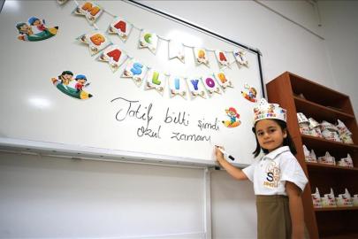 Tatil bitti, ders zili bugün çalacak