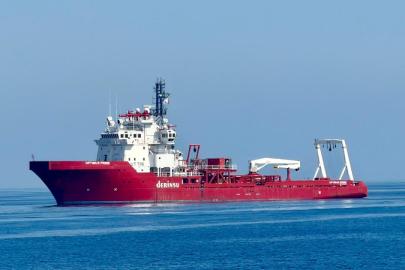 Türkiye'den KKTC'ye giden özel donanımlı gemi çalışmalara başladı